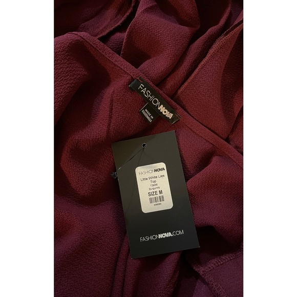 Fashion nova women blouse size M - Picture 4 of 5